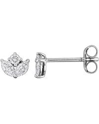Created Forever - 14K 0.24 Ct. Tw. Lab-Grown Diamond Stud Earrings - Lyst