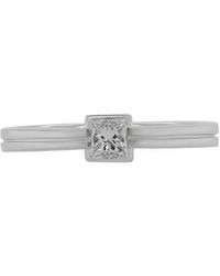 Diana M. Jewels - Fine Jewelry 18k 0.45 Ct. Tw. Diamond Half-eternity Ring - Lyst