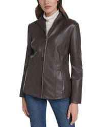 Cole Haan - Smooth Lamb Jacket - Lyst