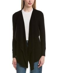 Bruno Magli - Waterfall Wool & Cashmere-Blend Cardigan - Lyst