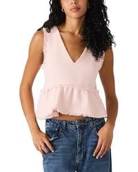 Steve Madden - Camilla Woven Top - Lyst