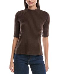Michael Stars - Nadine Mock Neck Top - Lyst