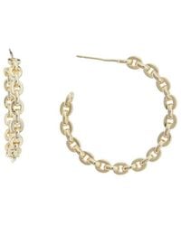 Juvell - 18K Plated Hoops - Lyst