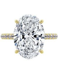 Lab Grown Diamonds - 14K 8.50 Ct. Tw. Lab-Grown Diamond Ring - Lyst