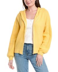 LaBiz - Lalamia Zip Knit Wool & Alpaca-Blend Hoodie Jacket - Lyst