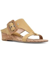 Donald J Pliner - Vine Leather Slide - Lyst