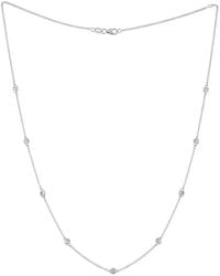 Diana M. Jewels - Fine Jewelry 14k 0.71 Ct. Tw. Diamond Necklace - Lyst