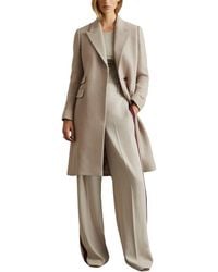 Reiss - Louis Wool-Blend Coat - Lyst