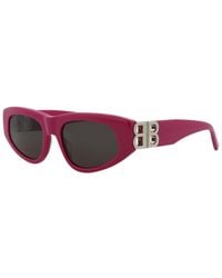 Balenciaga - Bb0095s 53mm Sunglasses - Lyst