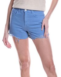 L'Agence - Frayed Short - Lyst