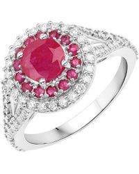 Diana M. Jewels - Fine Jewelry 14k 1.95 Ct. Tw. Diamond & Ruby Ring - Lyst
