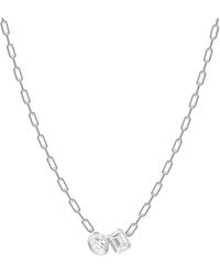 Lab Grown Diamonds - 14K 1.80 Ct. Tw. Lab-Grown Diamond Necklace - Lyst