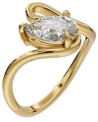 Lab Grown Diamonds - 18K Over 1.00 Ct. Tw. Lab-Grown Diamond Ring - Lyst