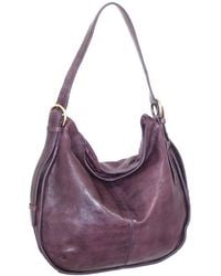 Nino Bossi - Carlotta Hand-Dyed Vintage Leather Hobo Bag - Lyst