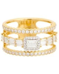 Maitre De Diamant - 18K 0.93 Ct. Tw. Diamond Ring - Lyst