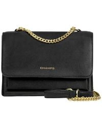 CHAMPS - Gala Leather Shoulder Bag - Lyst