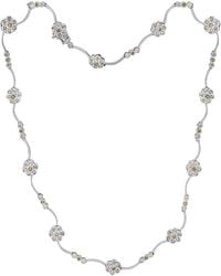 Diana M. Jewels - Fine Jewelry 18k 3.50 Ct. Tw. Diamond Necklace - Lyst