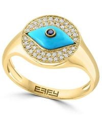 Effy Fine Jewelry - 14K 0.77 Ct. Tw. Diamond & Ring - Lyst