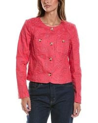 Cece - Broderie Jacket - Lyst