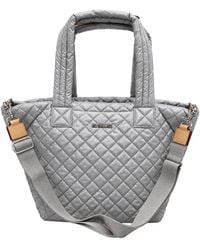 MZ Wallace - Medium Metro Nylon & Leather Tote Deluxe - Lyst