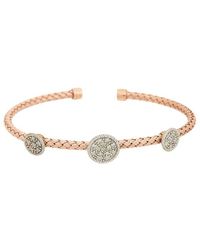 Meshmerise - 18K Over 0.15 Ct. Tw. Diamond Bracelet - Lyst