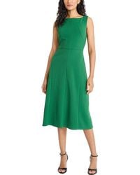 Maggy London - Sleeveless Scuba Crepe Dress - Lyst