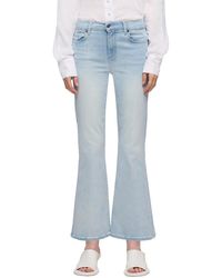 7 For All Mankind - Cropped Decatur Jean - Lyst