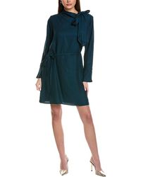 Reiss - Avery Belted Flippy Dress - Lyst