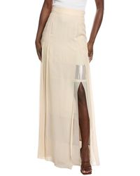 Akris - Silk Maxi Skirt - Lyst