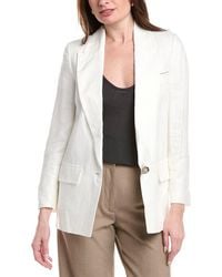 Peserico - Linen Jacket - Lyst