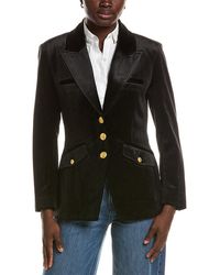 tyler boe - Goldie Velvet Jacket - Lyst