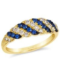 Le Vian - Blueberry Sapphire 14K 0.49 Ct. Tw. Diamond & Sapphire Ring - Lyst