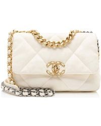 CHANEL - 19 Medium Flap Shoulder Bag (authentic Pre-loved) - Lyst