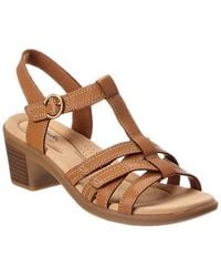 Clarks - Emily2 Rose Leather Sandal - Lyst