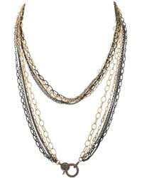 Margo Morrison - Vermeil Diamond Necklace - Lyst