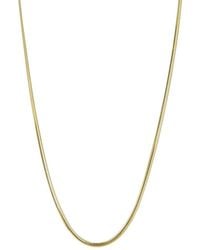 Glaze Jewelry - 14k Over Silver Snake Chain Necklace - Lyst