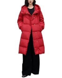 Amanda Royal - Long Puffer Coat - Lyst