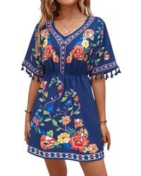 Kayla Paris - Mini Dress - Lyst