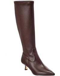Stuart Weitzman - Isla Zip Leather Knee-High Boot - Lyst
