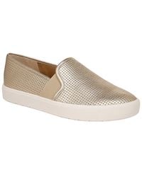 Vince - Blair Leather Slip-On Sneaker - Lyst