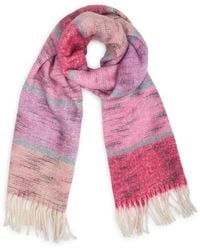 Saachi - Cozy Oversized Fringe Scarf - Lyst
