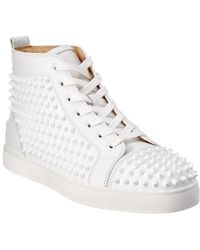 terrorist spade vitamin Christian Louboutin High-top sneakers for Women - Up to 28% off at Lyst.com