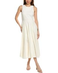 FRAME - Eyelet Maxi Dress - Lyst