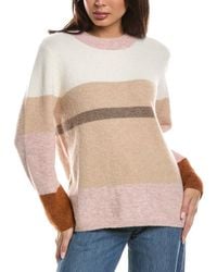 Forte - Lofty Colorblock Alpaca-Blend Sweater - Lyst