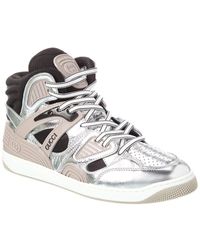 Gucci - Basket High Leather Sneaker - Lyst