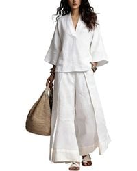 Olivia Taylor - 2Pc Blouse & Pant Set - Lyst