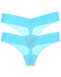 Commando - Commando Set Of 2 Thong Panty - Lyst