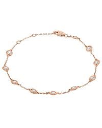 Diamond Select Cuts - 14K Rose 1.00 Ct. Tw. Diamond Bracelet - Lyst