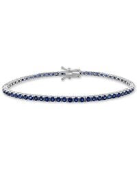 Sabrina Designs - 14k 4.64 Ct. Tw. Sapphire Tennis Bracelet - Lyst