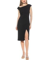 Alexia Admor - Lavender Sheath Dress - Lyst